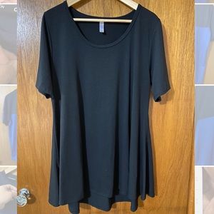 Lularoe perfect T solid black XL